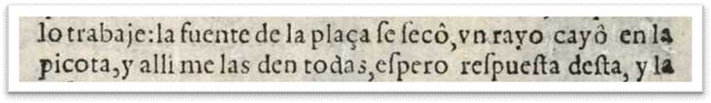 Detalle de la primera edición del Quijote de 1605